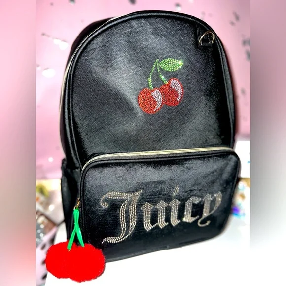 Juicy Couture | Bags | Nwt Juicy Couture Black Backpack With  display picture 2